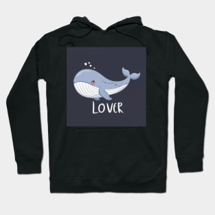 Beautiful Whale for whale lover Hoodie